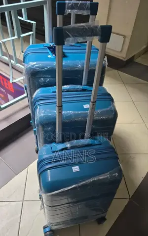 3 in 1 Rubber Luxurious Suitcase