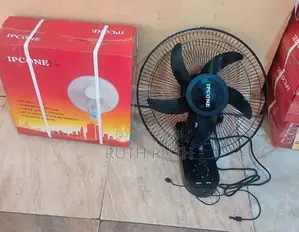 Ipcone Black Wall Mounted Fan