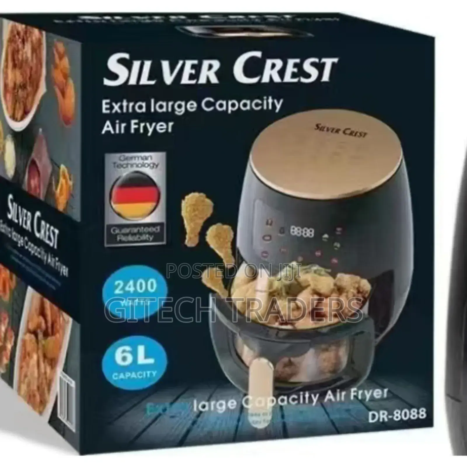 *Glass Oven Silver Crest Air Fry