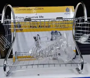 Nunix 2 Tier Dish Rack Dr2s (Stainless Steel)