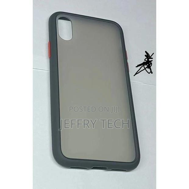 Cover Back for iPhone X - Black - thumbnail 3