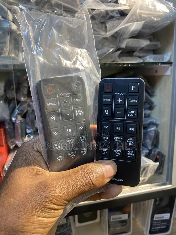 LG Sound Bar Replacement Remote Control SJ2 SJ2.AEUSLLK SJ2 - main view