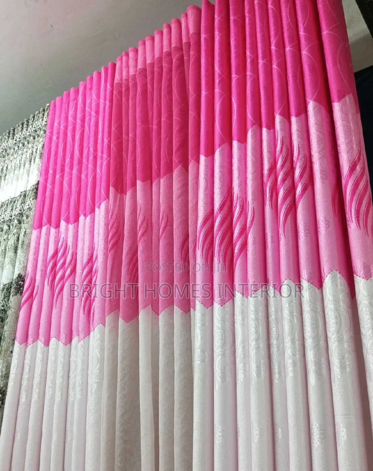 Pink Curtains Curtains