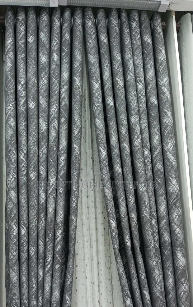Dark Grey Curtains - main view
