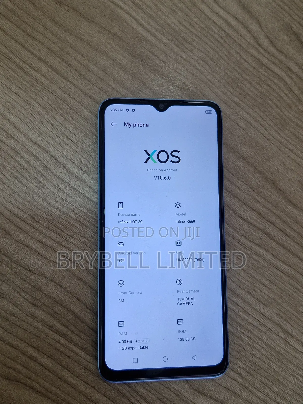 Infinix Hot 30i 128 GB Green