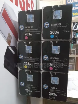 Hp Toners Cartridges 203a Black Colours