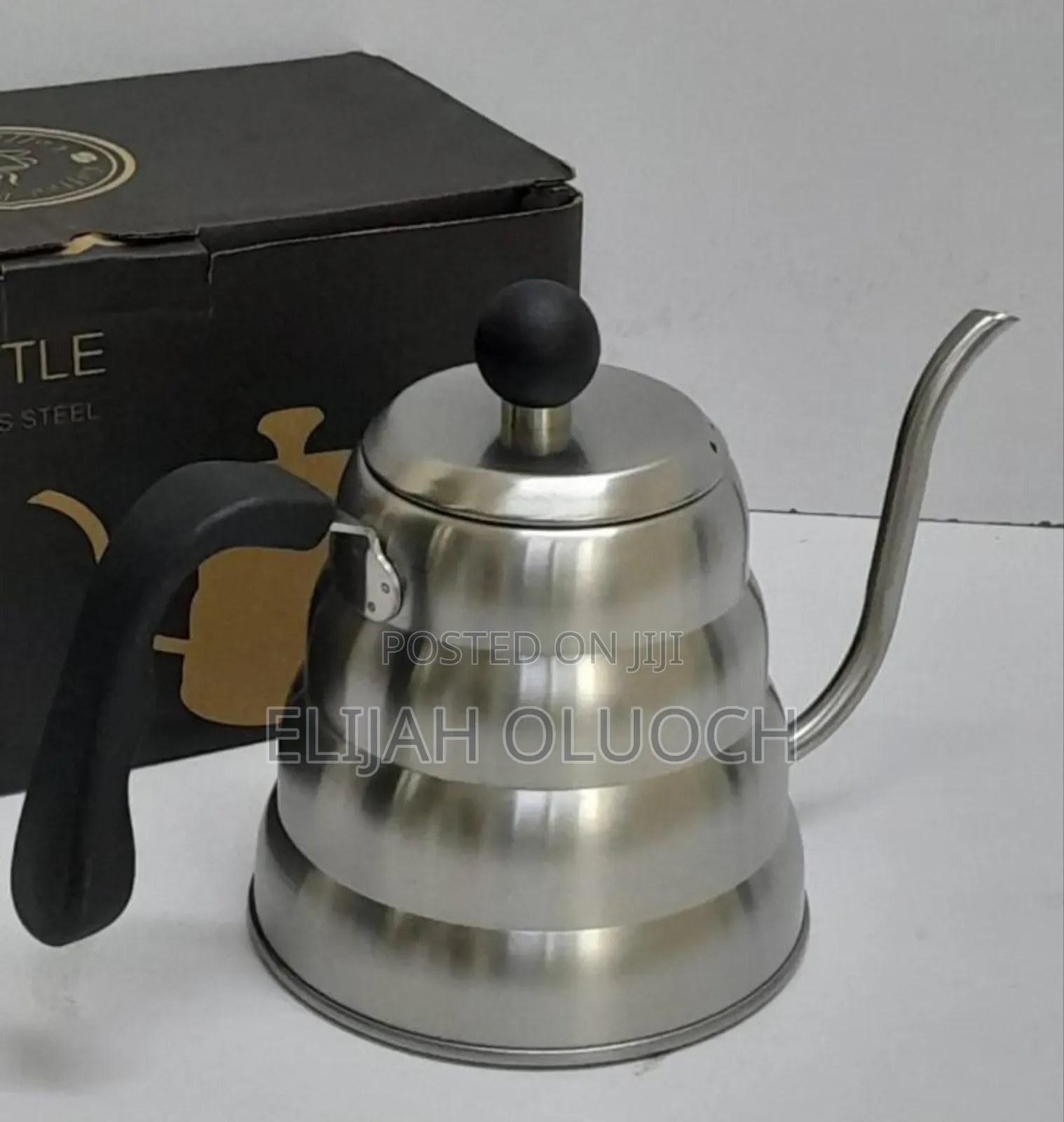 *1.2L Stainless Steel Coffee Kettle Gooseneck Thin Spout