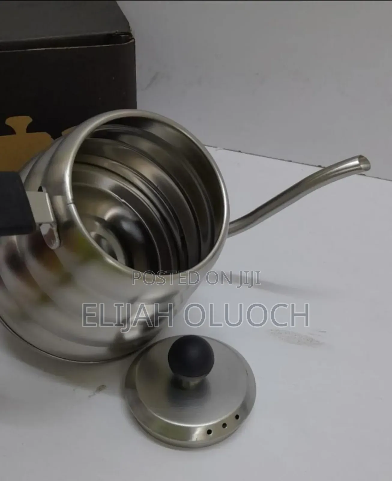*1.2L Stainless Steel Coffee Kettle Gooseneck Thin Spout