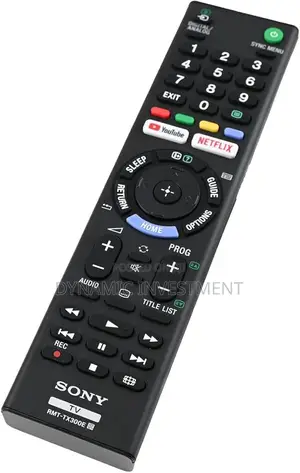 Sony Smart/Android TVS and Sony Bravia TVS Remote Control