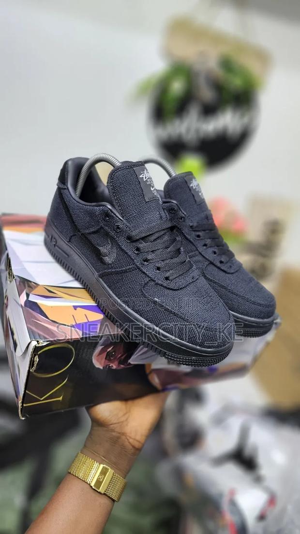 Airforce 1 Stussy Black
