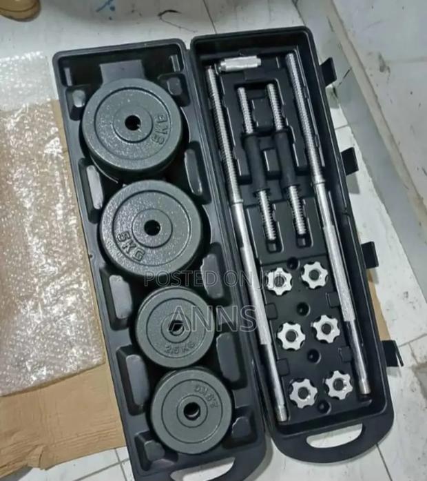 50kgs York Adjustable Dumbells- Iron Cast