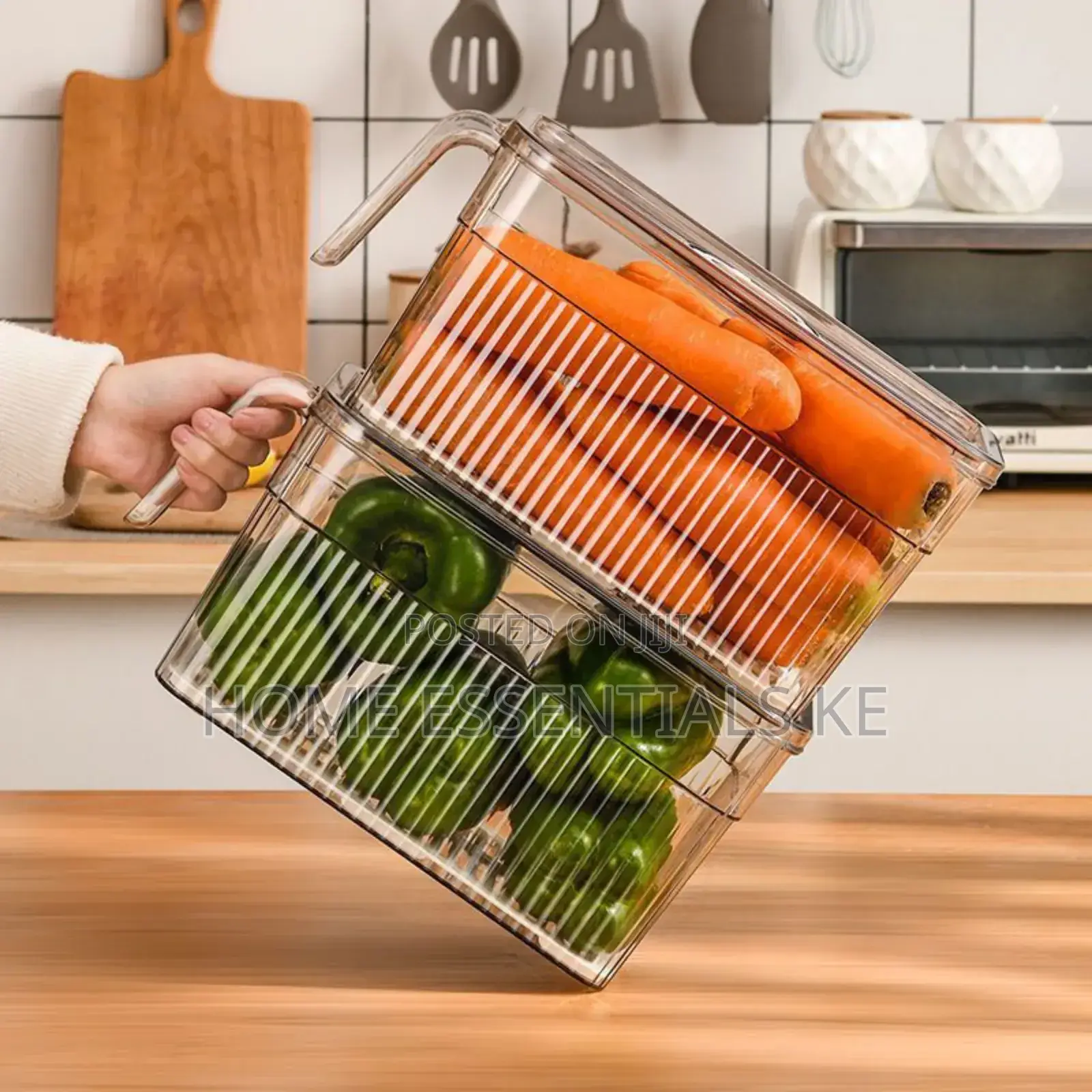 *5l Acrylic Fridge Storage Containers Each