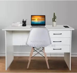 1.2m White Desk