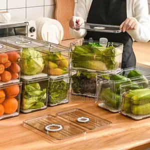 *5l Acrylic Fridge Storage Containers Each