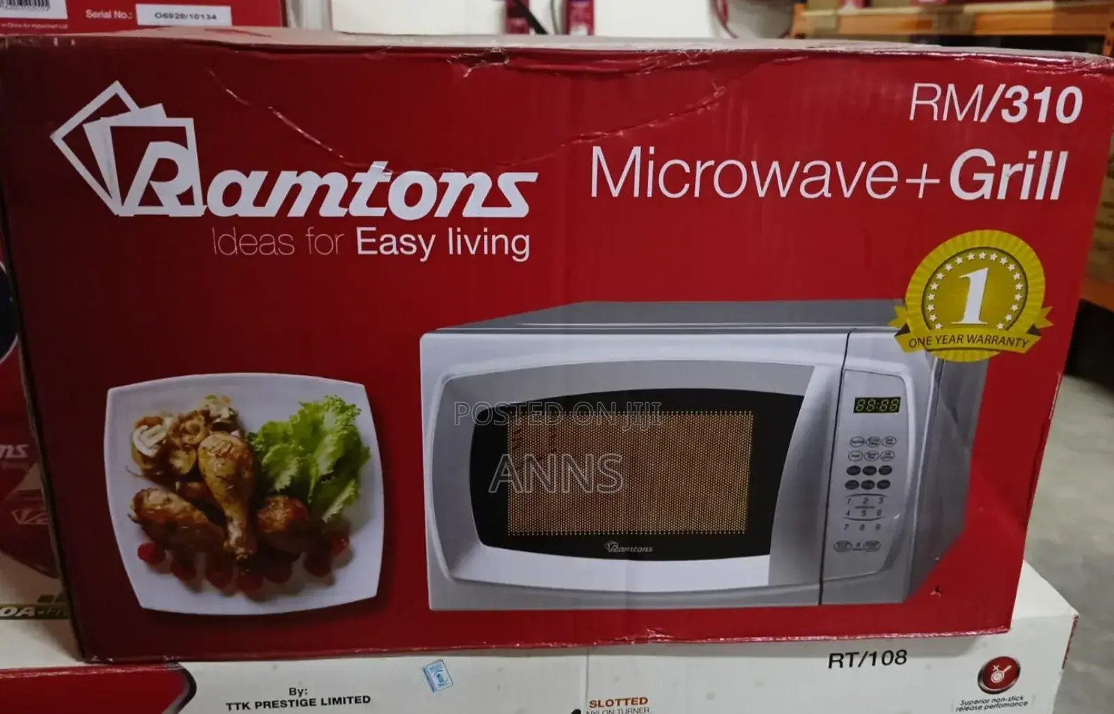 Ramtons 20L Digital Smart Microwave- RM/310
