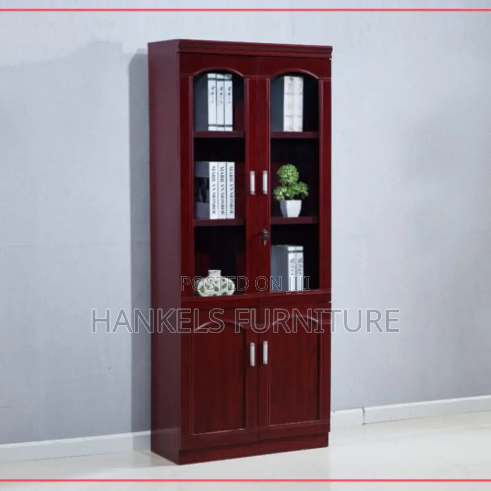 4 Door Wood Cabinet