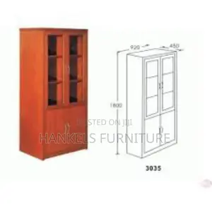 4 Door Wood Cabinet