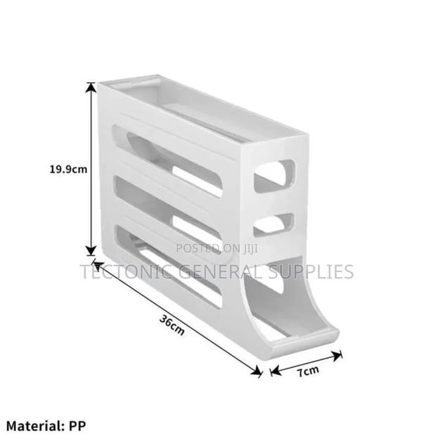 4 Layer Rolling Egg Dispenser Holds 30eggs - thumbnail 3