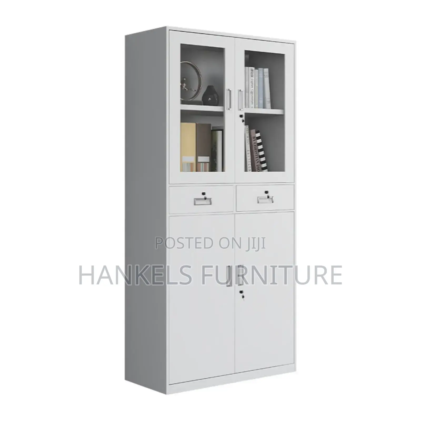Half Glass Filling Cabinet