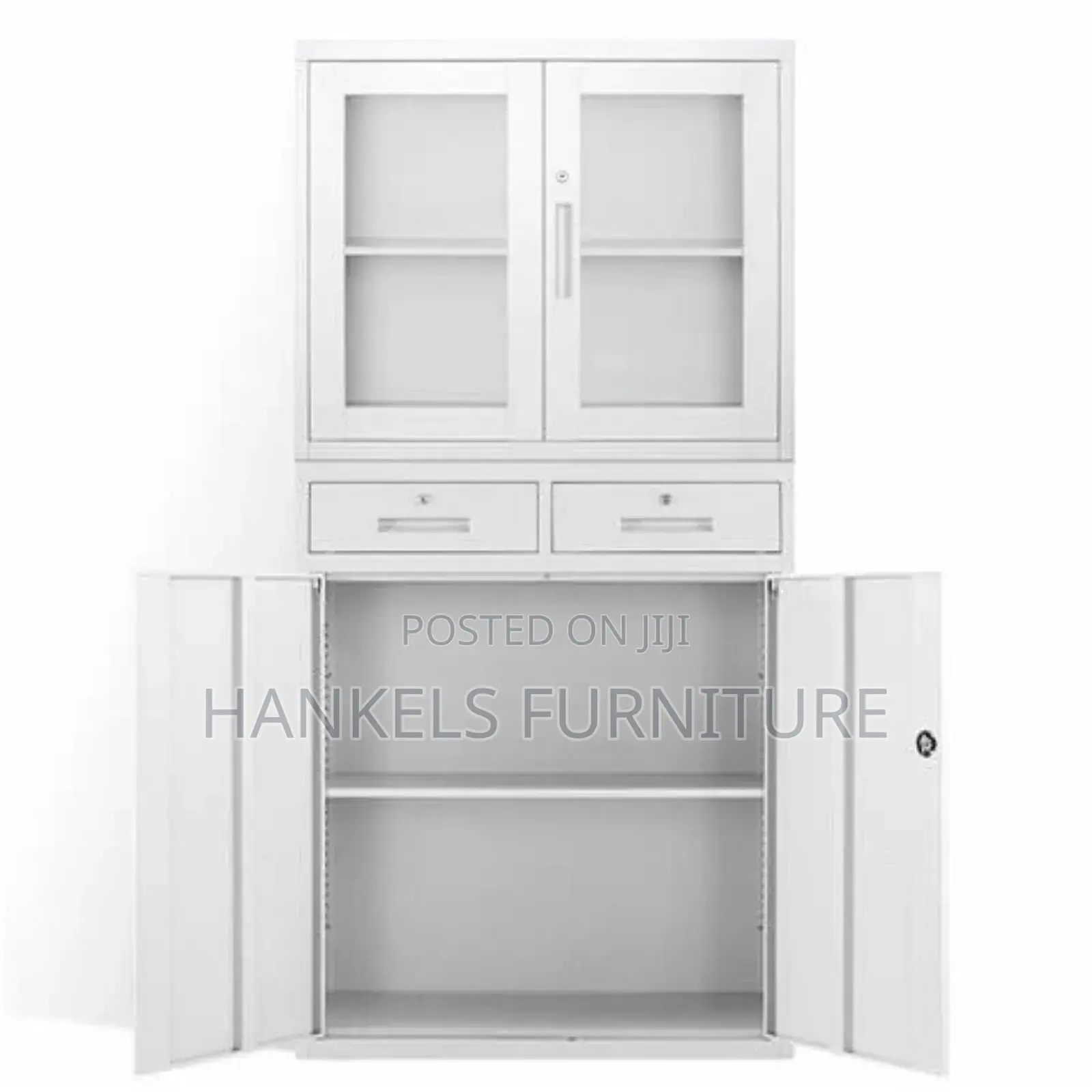 Half Glass Filling Cabinet
