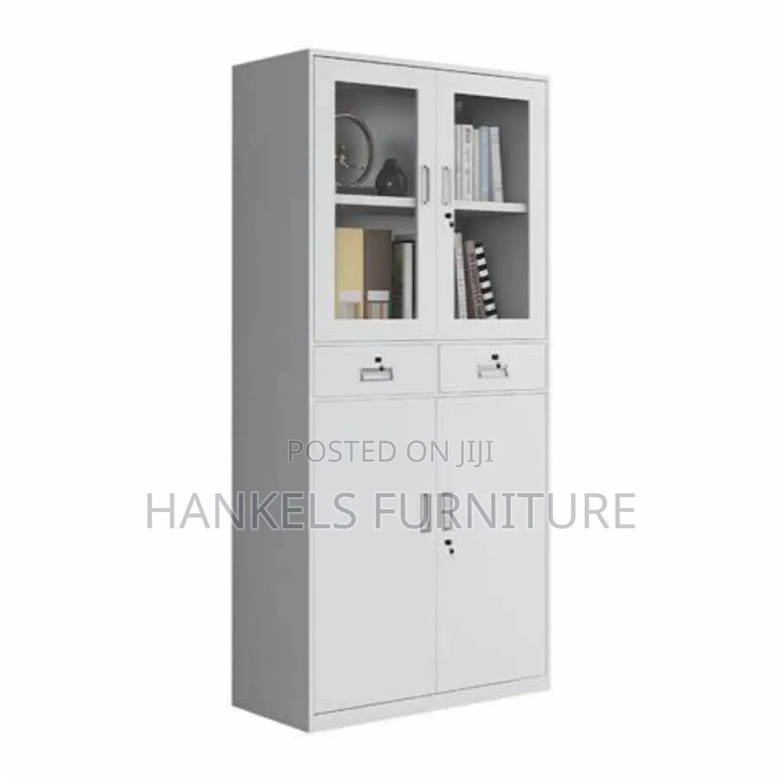 Half Glass Filling Cabinet