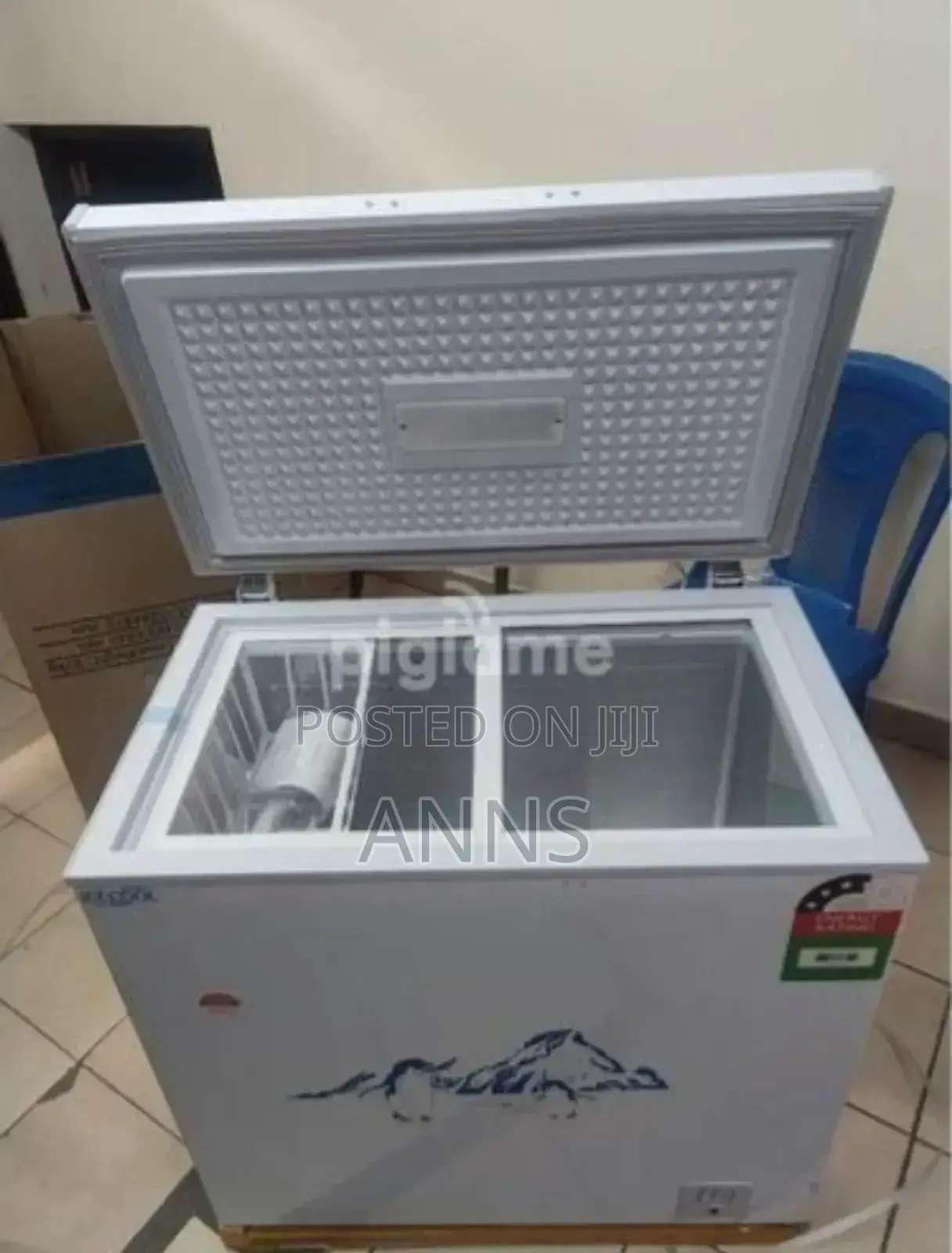 Ecomax 169litres Deep Freezer With Sliding Transparent Lid