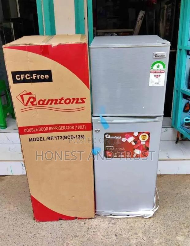 Ramtons RF/173, 2 Door Direct Cool Fridge, 128 Litres