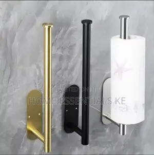  Tissue/Towel Holder
 Adhesive /Screws
* Black Silver