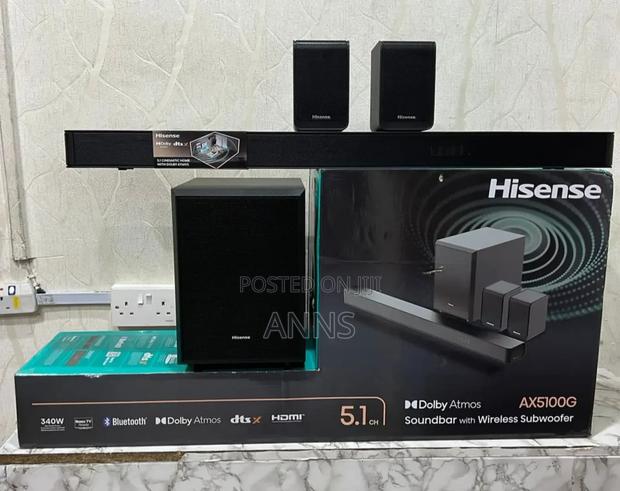 Hisense 5.1 Best Quality Soundbar- AX5100G