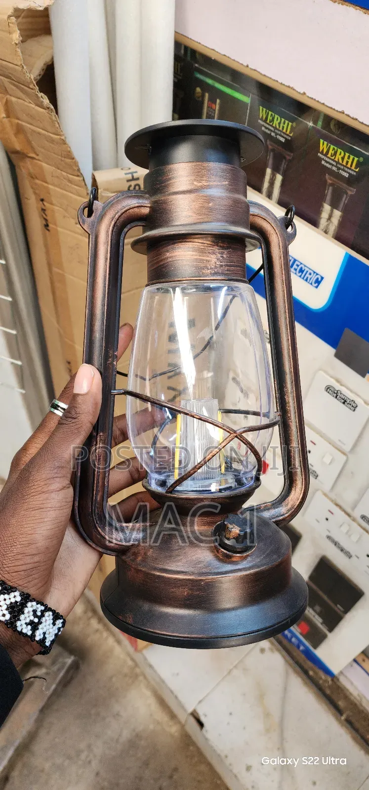 Large Size Antique Vintage Lights Rechargeable Lamp