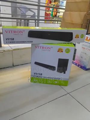 Vitron Wired Soundbar V51SB Bluetooth System