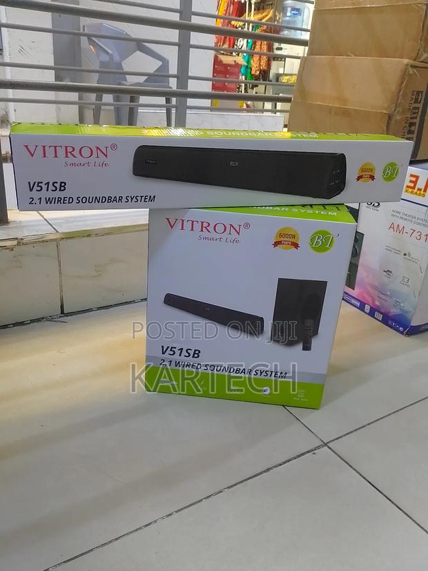 Vitron Wired Soundbar V51SB Bluetooth System - main view