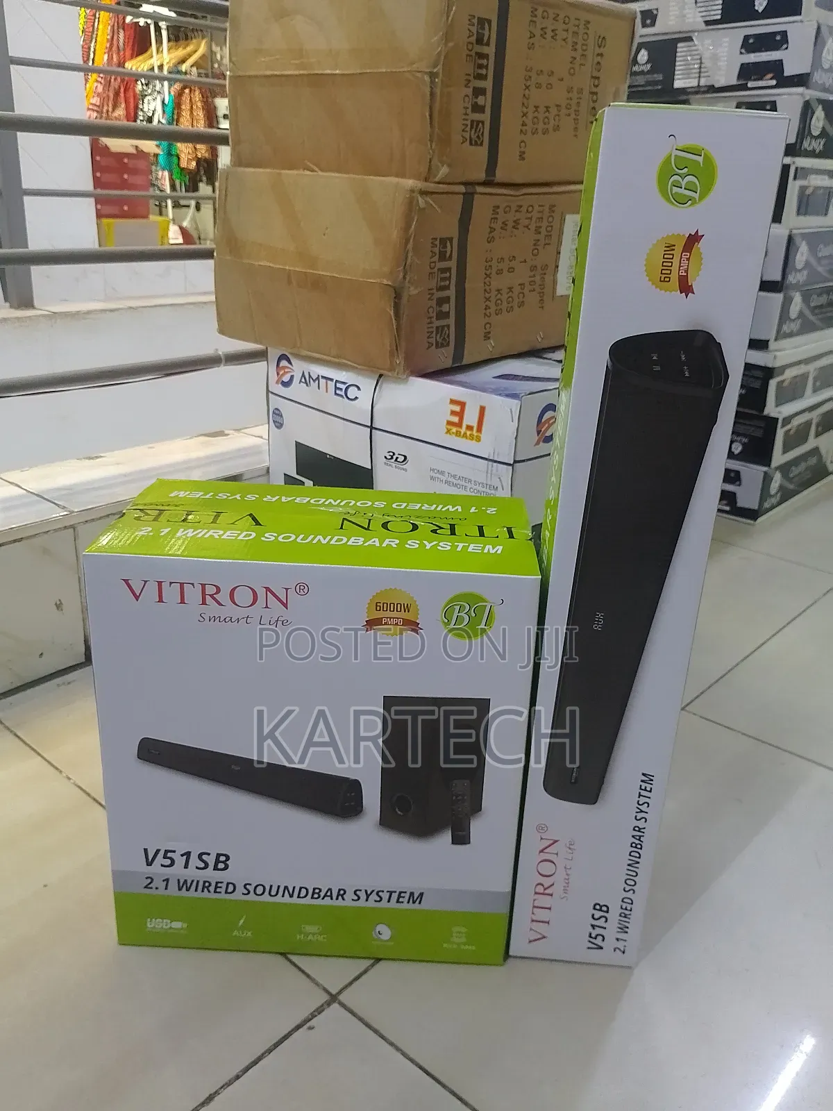 Vitron Wired Soundbar V51SB Sound System 6000watts