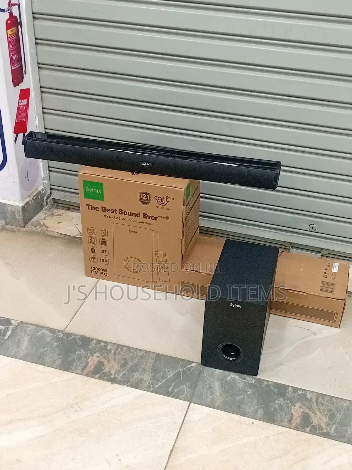 Syinix SYN-SB580 Soundbar:Crystal Clearsound,Compact Design
