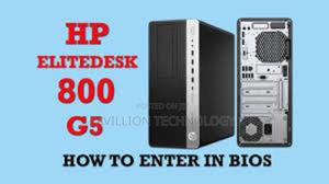 Desktop Computer HP EliteDesk 800 8GB Intel Core I5 HDD+SSD 500GB - main view