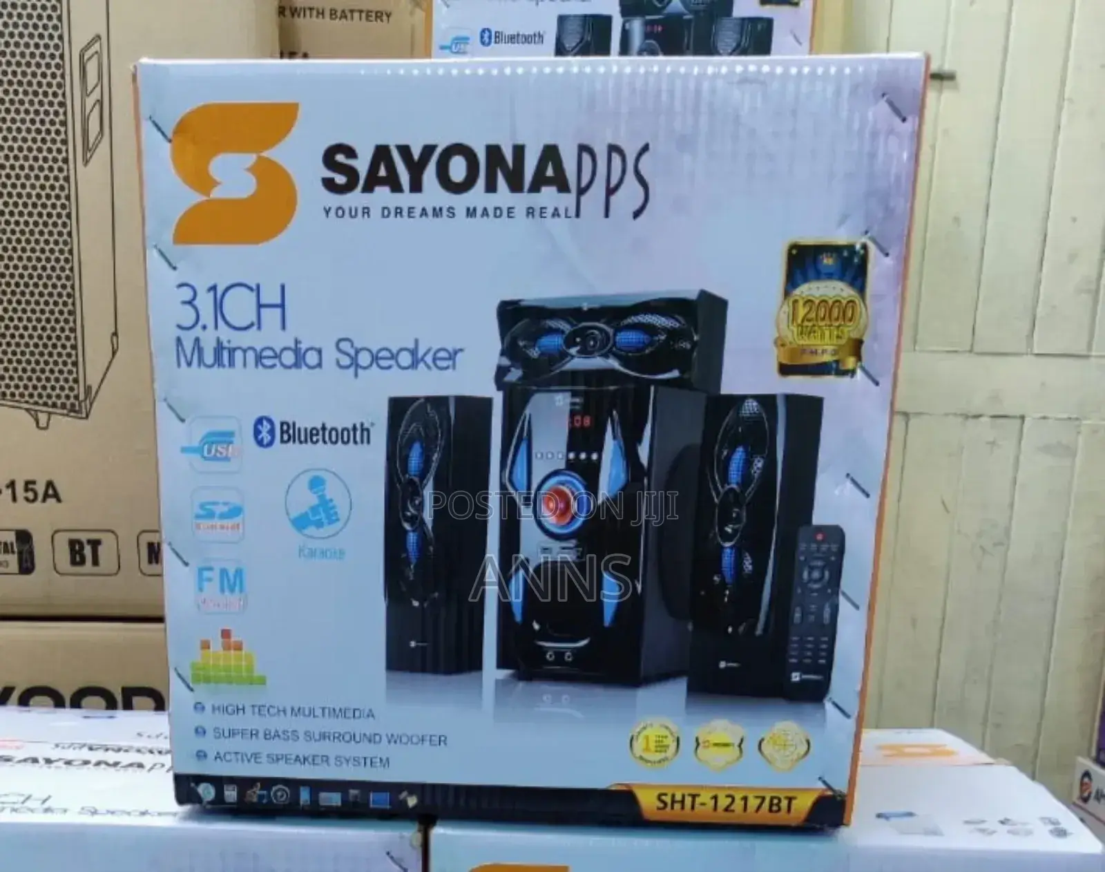 Sayona 3.1 Best Woofer Sound Systems
