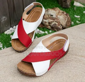 Colorful Ladies Open WEDGE Shoes