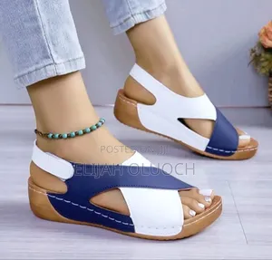 Colorful Ladies Open WEDGE Shoes