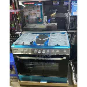 4gas 2electric Plate, 2electric Oven. Hisense 90×90 Cooker