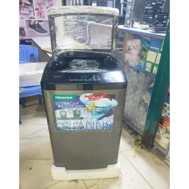 Colourr Grey.Full Automatic. 11kgs Hisense Washing Machi E