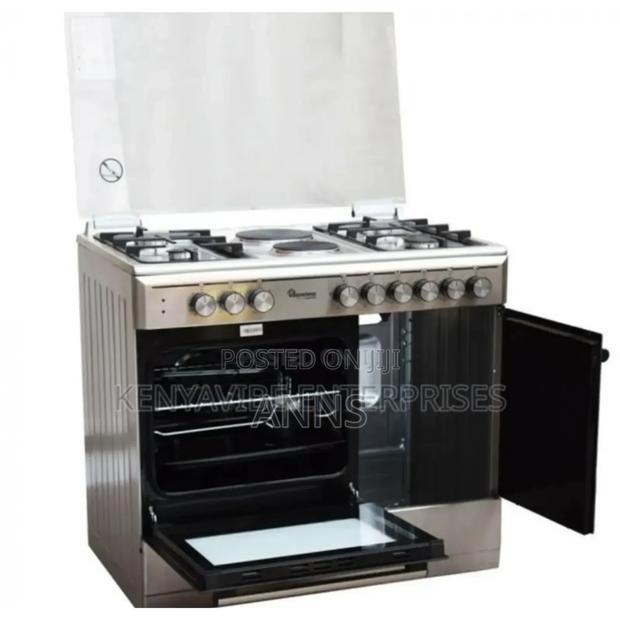 Brand New Size 60by90 Cooker. 4gas 2electric Plate. Ramtons