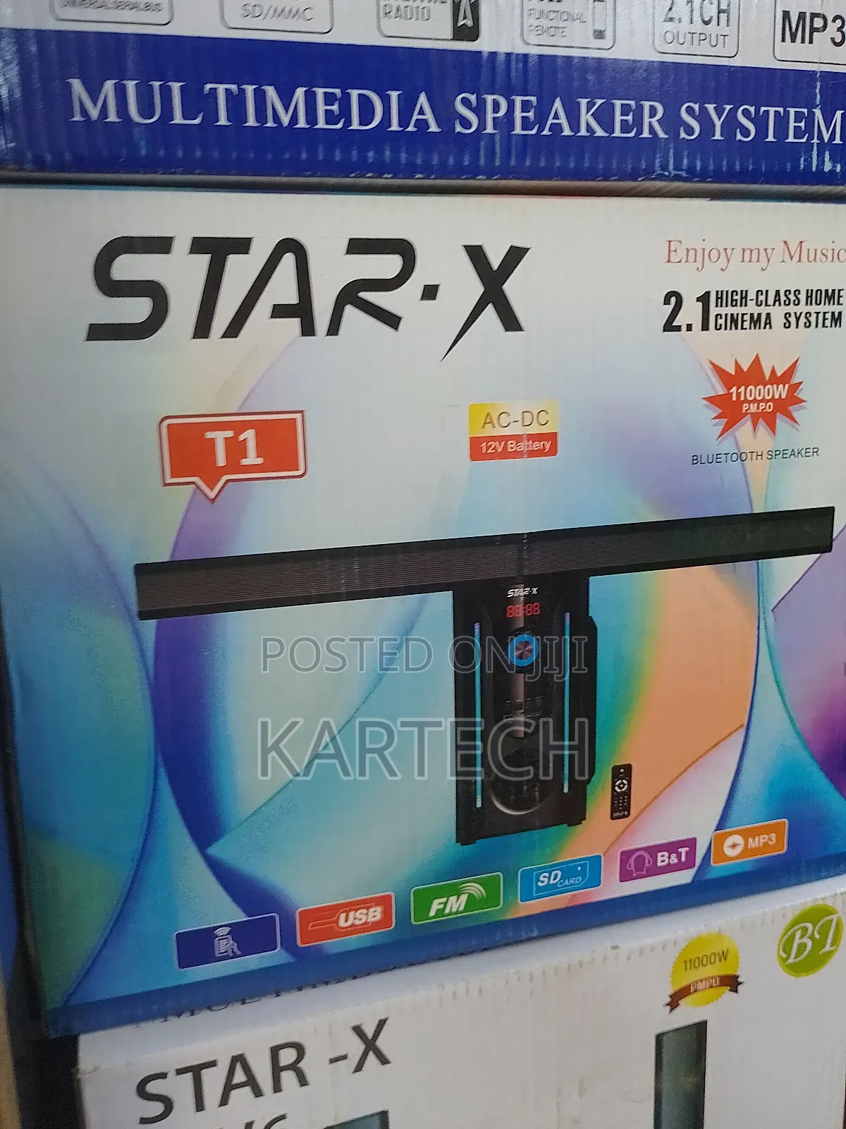 STAR-X T1- 2.1 CH Multimedia Sound System