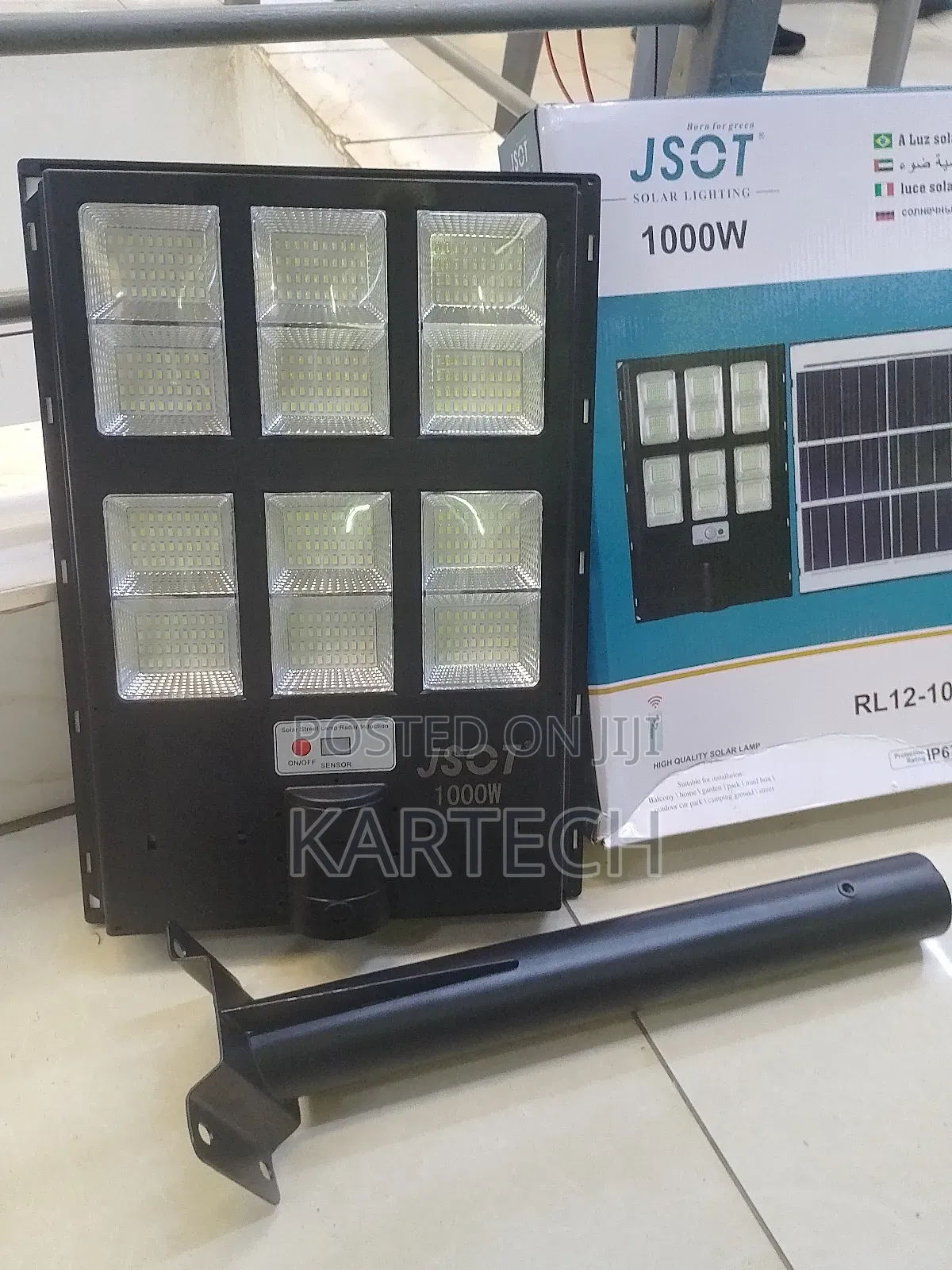 JSOT RL12 1000W Solar Street Light