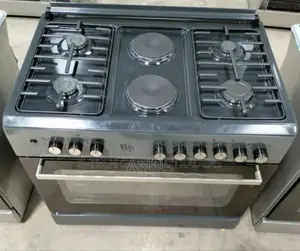 Gray 60by90 4+2 BJS Standing Cooker