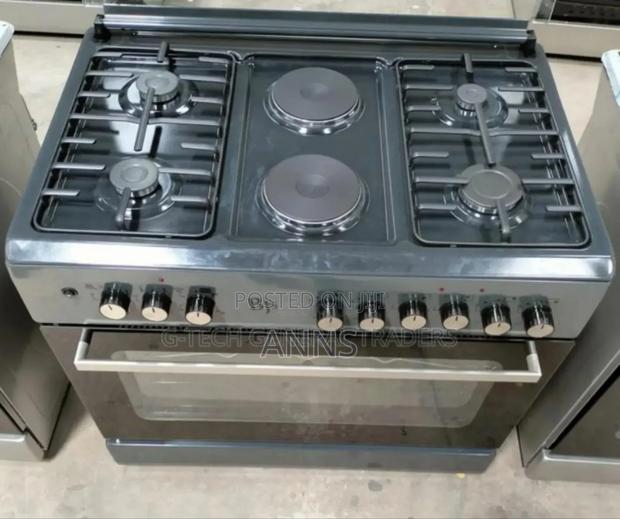 Gray 60by90 4+2 BJS Standing Cooker