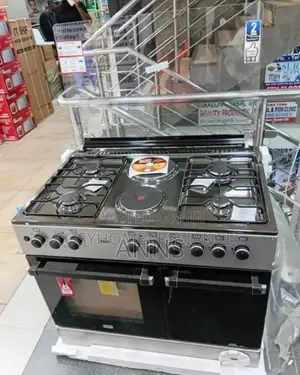 Digital Cooker. Mika 60×90 4gas 2electric Plate Cooker