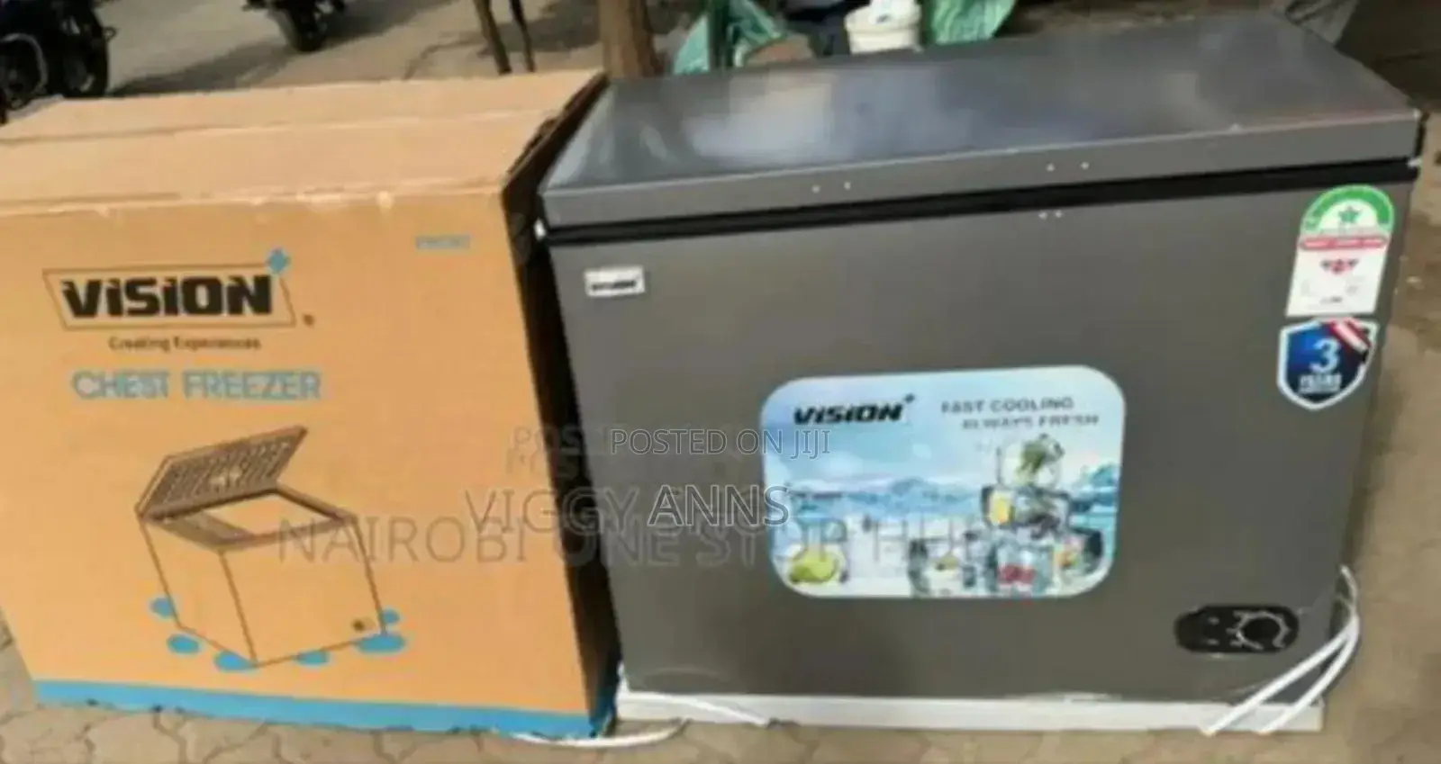 300litres Vision Deep Freezer