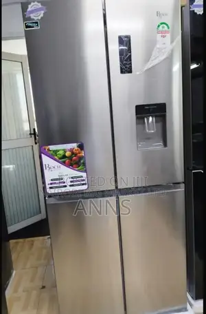 Silver Roch 435litres Roch Side Byside Fridge. New