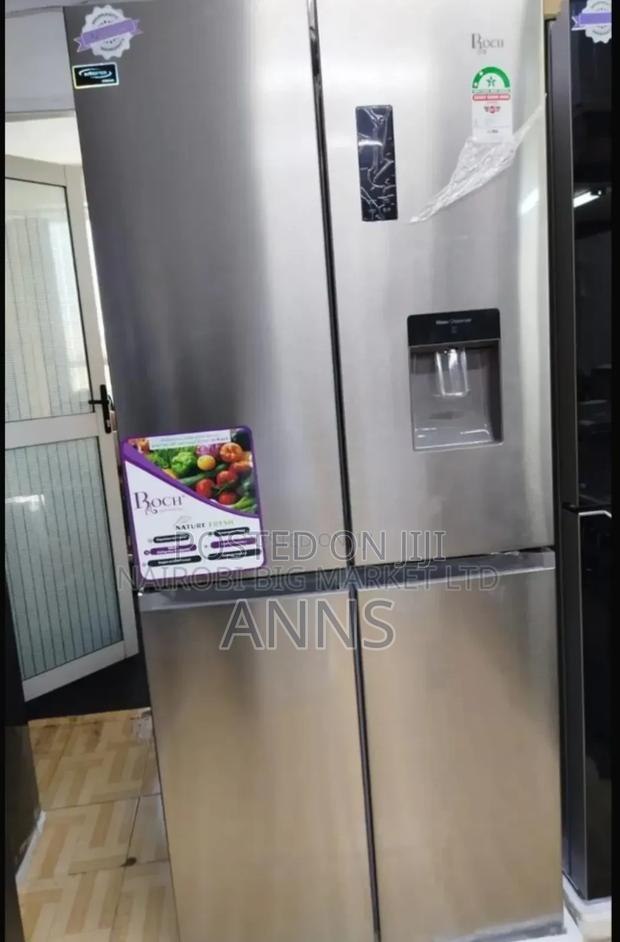 Silver Roch 435litres Roch Side Byside Fridge. New