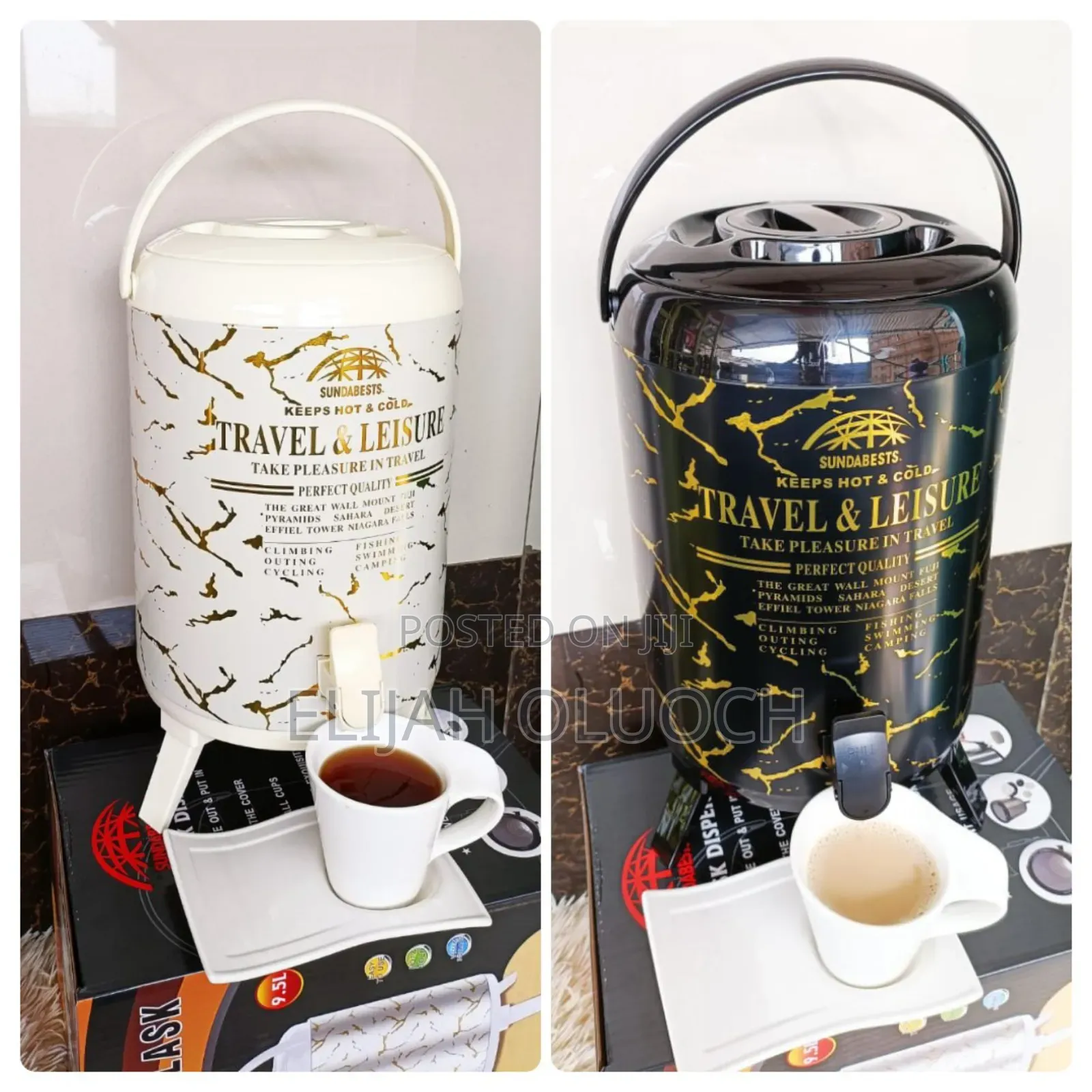 Tea Urns Restocked